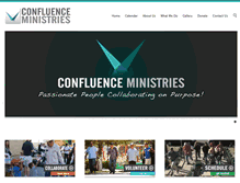 Tablet Screenshot of confluenceministries.org